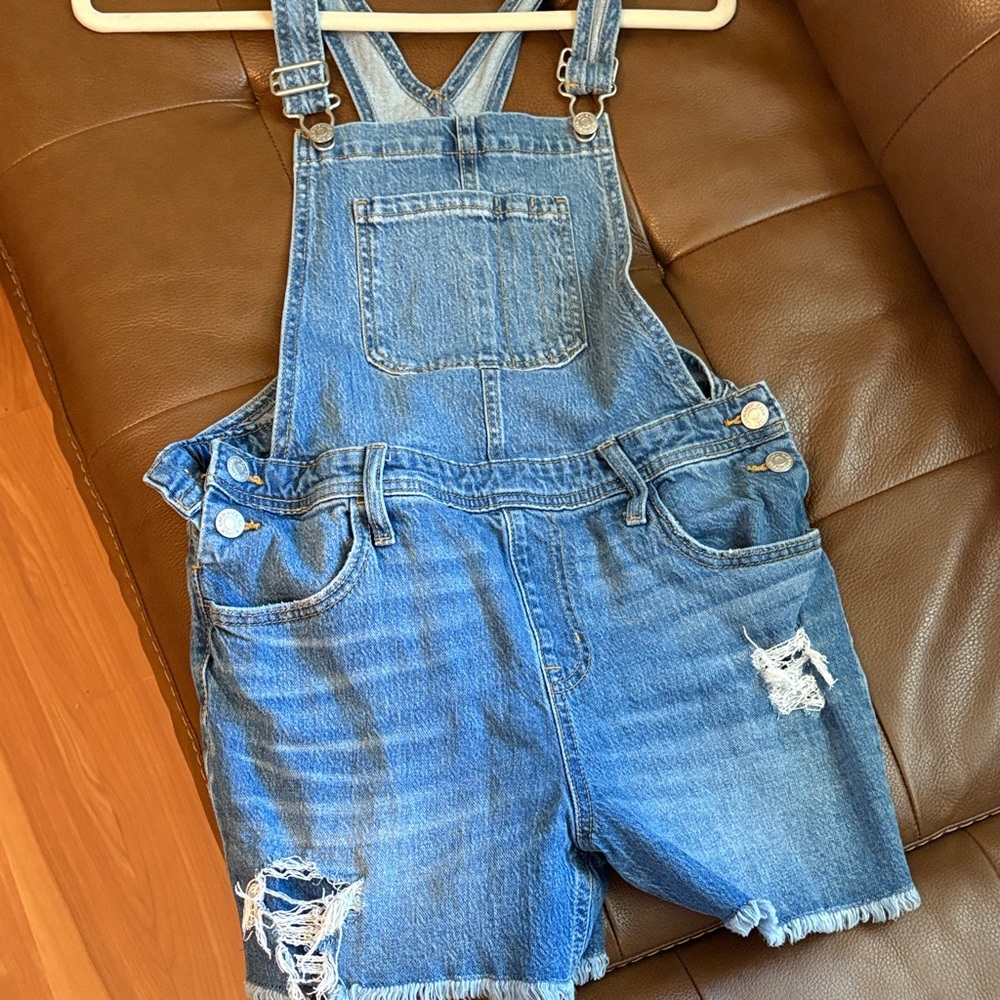Cat & Jack Blue Denim Kids Romper